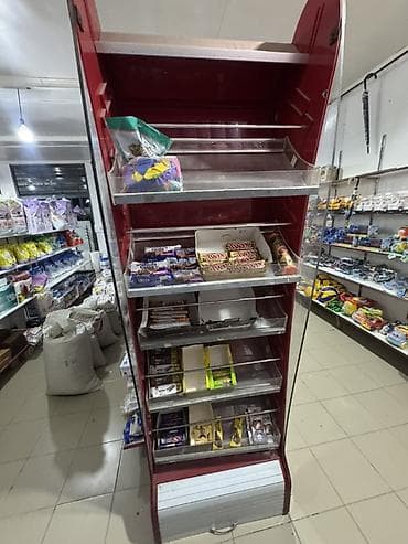 зелен: Торговый стеллаж-каскад для магазина - Напольный островной стеллаж — 2