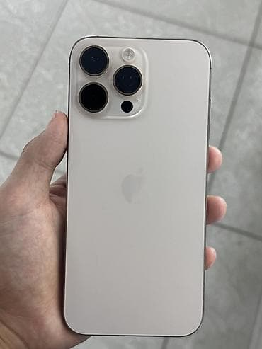 Poco: IPhone 16 Pro Max, Б/у, 512 ГБ, Desert Titanium, 90 % — 1