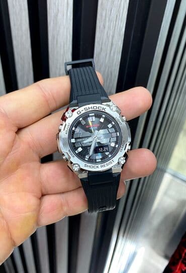 часы новые почти: G-shock GST-B600 ___ корпус усилен карбоном со стальной отделкой; — 2