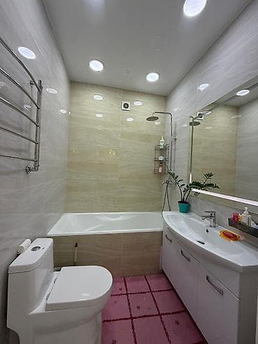 дом мкр джал: 4 комнаты, С мебелью полностью — 8