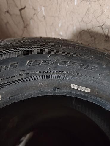 асфальт рез: Колеса в сборе 165 / 65 / R 13, Лето, Комплект, Легковые, Железные — 2