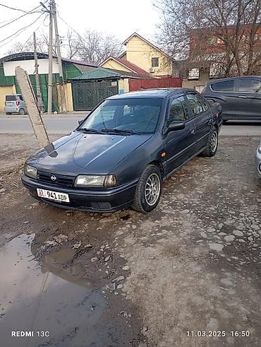 Транспорт: Nissan Primera: 1991 г., 2 л, Механика, Бензин, Седан — 2