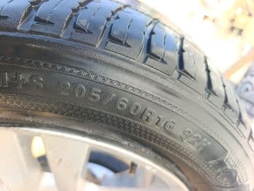 диски на гольф 2: Шины 205 / 60 / R 16, Всесезонная, Б/у, Комплект, Легковые, Германия, Michelin — 5
