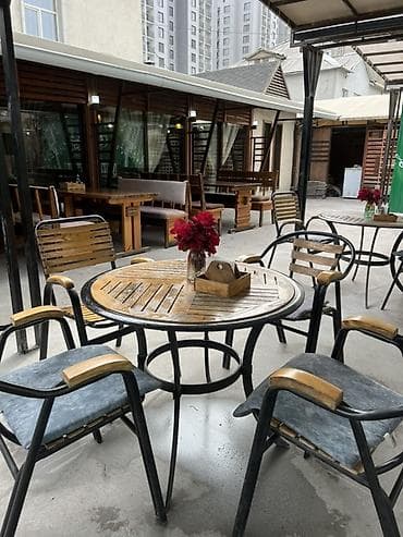 насос воздух: Летняя терраса/веранда для кафе или ресторана - Просторная открытая — 6