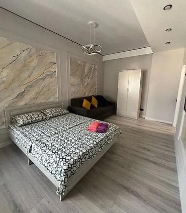 суточные квартиры элитки: 1 комната, Душевая кабина, Постельное белье, Кондиционер — 3