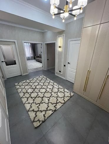 2 комнаты, 87 м², Джал мкр (в т.ч. Верхний, Нижний, Средний) Элитка, 12 этаж, Свежий ремонт