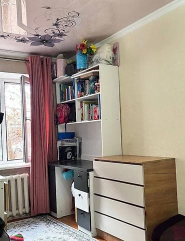 Батирлер: 2 бөлмө, 42 м², Ахунбаев / Бакаев көч. Хрущевка, 1 кабат, Косметикалык оңдоо — 5