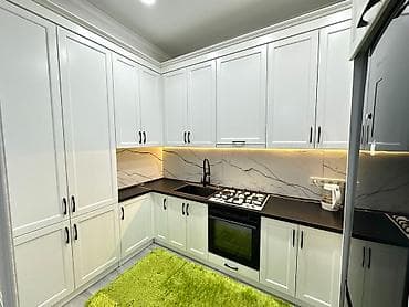 osh flats: 3 комнаты, 132 м², 5 этаж, Дизайнерский ремонт — 6