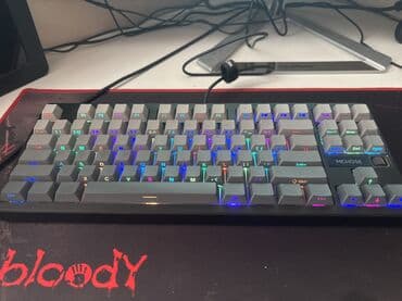 сколько стоит клавиатура для телефона: Клавиатура, Bloody, Механическая, Проводное подключение, Размер: 80% — 2