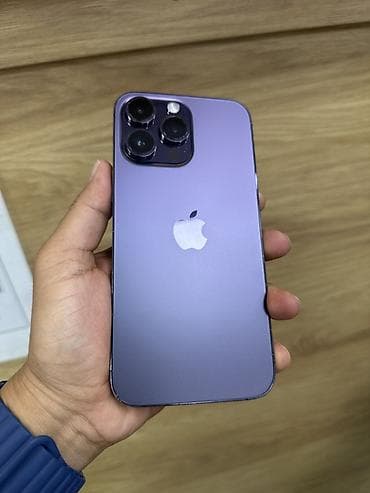 iphone plus: IPhone 14 Pro Max, 256 ГБ, Deep Purple — 1