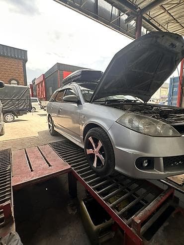 elgrand e51: Nissan Wingroad: 2003 г., 1.5 л, Автомат, Газ, Универсал — 2