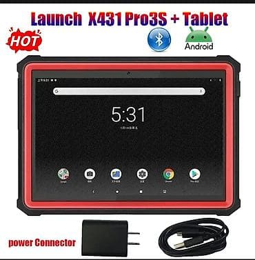 x431: Диагностический сканер LAUNCH X431 919E BT Планшет Launch Pro3s+ — 10