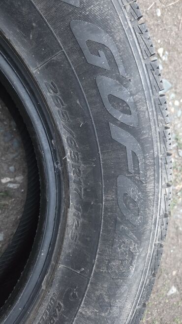 шины на форанер: Шиналар 265 / 65 / R 17, Кыш, Колдонулган, Комплект, Жол тандабастар (АТ/МТ), Кытай, Goform — 1