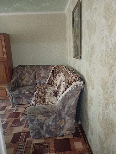 пол дома: 2 комнаты, 44 м², 104 серия, 2 этаж, Старый ремонт — 8