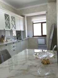 продам срочно 4 х комнатную квартиру: 4 бөлмө, 120 кв. м, 8 кабат, Евроремонт — 20