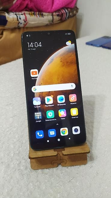 Redmi, Redmi Note 8 Pro, Колдонулган, 128 ГБ, түсү - Кара, 2 SIM