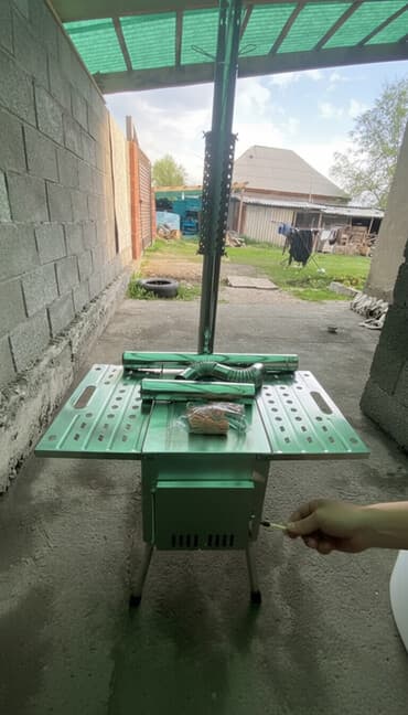 набор ключ айрафорс: Походная печь-камин (буржуйка) из нержавеющей стали с комплектом — 2