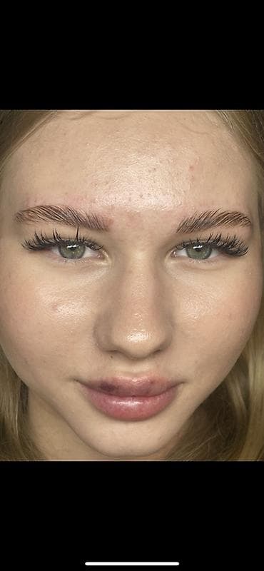 шейшеп тигем: Услуга: оформление бровей Что делаю: - Архитектура бровей по — 3