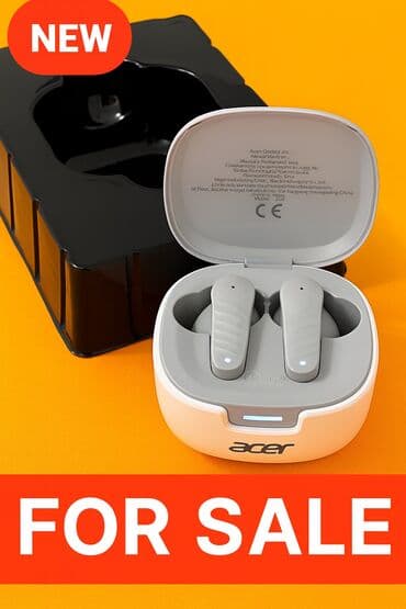 Компьютерные мышки: Aceр беспроводные TWS-наушники с зарядным кейсом - Форм‑фактор — 4