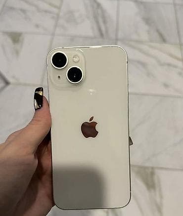 IPhone 14, Б/у, 128 ГБ, Белый, 82 %