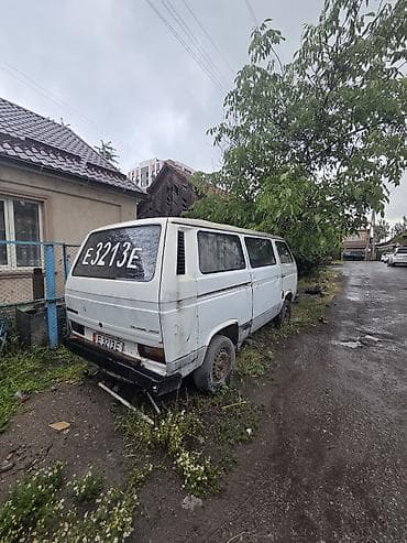 syncro: Volkswagen Transporter: 1986 г., Фургон — 2