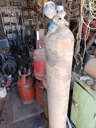 Баллон для технических газов с редукторомкислородный