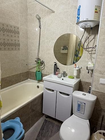 1 комнатная квартира без ремонта: 2 комнаты, 43 м², 104 серия, 1 этаж, Косметический ремонт — 3