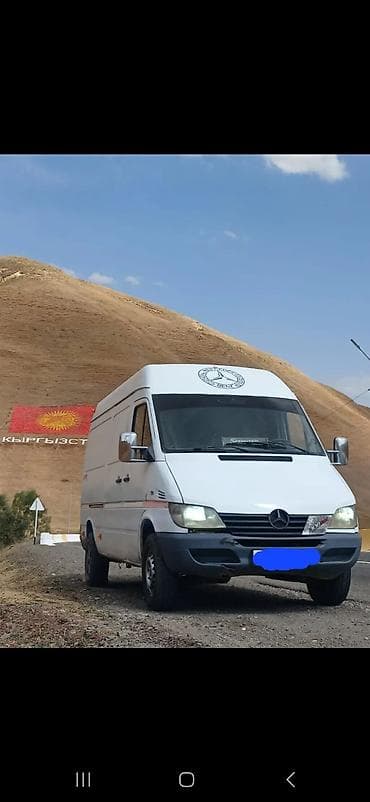 спринтер бутка 2 7: Mercedes-Benz Спринтер: 2001 г., 2.2 л, Кол менен иштөөчү, Дизель — 1