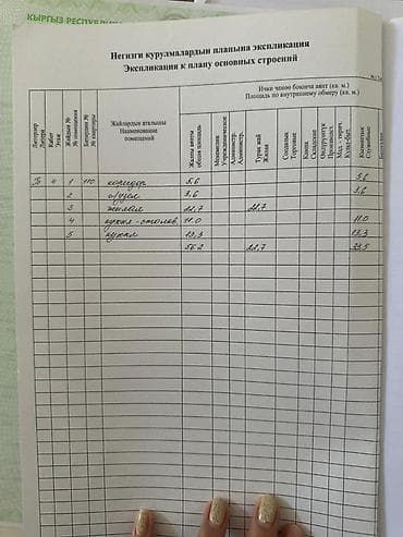 kant flat: 2 комнаты, 56 м², 106 серия, 4 этаж, Косметический ремонт — 10