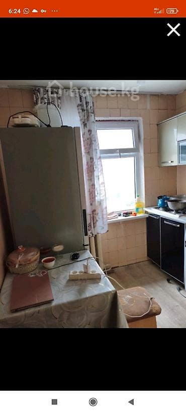 2 комнаты, 46 м², ул. Ахунбаева / Малдыбаева 104 серия, 4 этаж, Косметический ремонт — 4