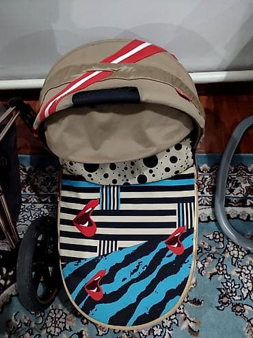 Детский мир: Коляска, Cybex, цвет - Коричневый, Б/у, Самовывоз — 3