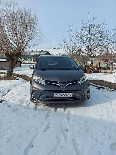 мото каракол: Toyota Sienna: 2018 г., Автомат, Бензин, Вэн/Минивэн — 5