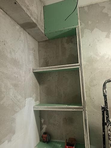 Упаковочные товары: Н niche-полки в ванной из ГКЛ с подсветкой — изготовление на заказ - — 3