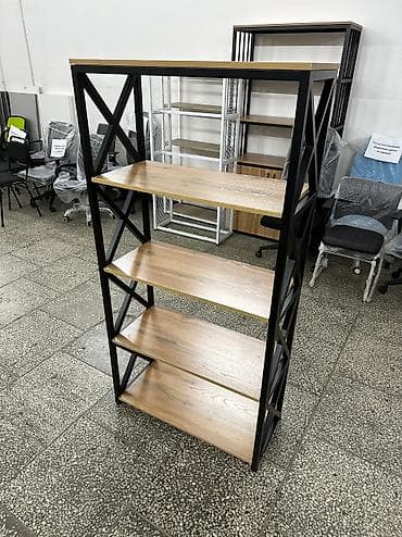 Стеллаж Х 160»80»35 дуб вотан Органайзеры продаются отдельно* Полка at lalafo.kg Стеллаж Х 160»80»35 дуб вотан Органайзеры продаются отдельно* Полка