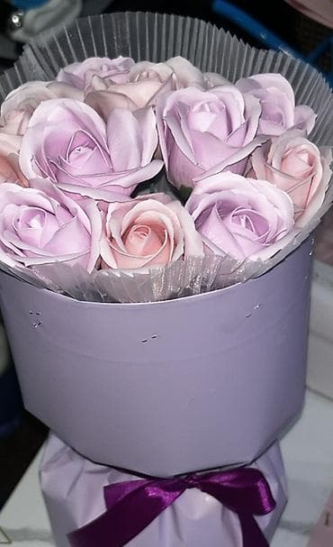 одежда на прокат: Принимаю заказы на букеты из декоративных мыльных роз в шляпной — 8