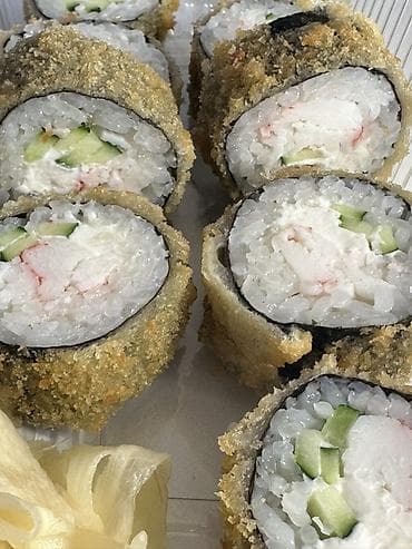 эт ара: Сеты роллов и суши . Инстаграм @AYAMI_KB Описание: - Ассорти роллов в — 6