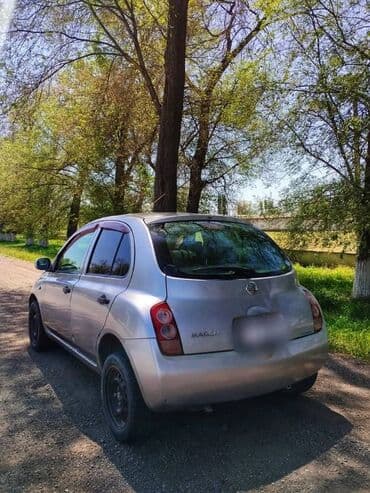 авто по следующим вкупом: Nissan Март: 2002 г., 1.2 л, Автоматтык, Бензин — 4