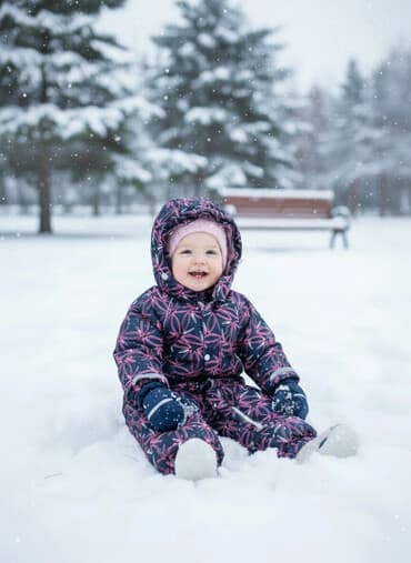 детские комбинезоны зимние на 1 год: Продам детский зимний комбинезон в отличном состоянии, подойдет на — 2