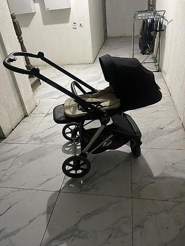 Коляскалар: Прогулочная коляска Ining Baby Козырек снимается .Состояние хорошая - — 3