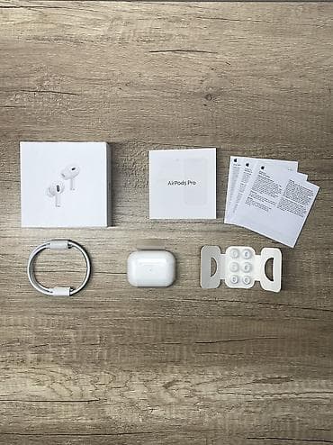 airdots 2s: Беспроводные вакуумные наушники, Apple, AirPods Pro 2, Новый — 9