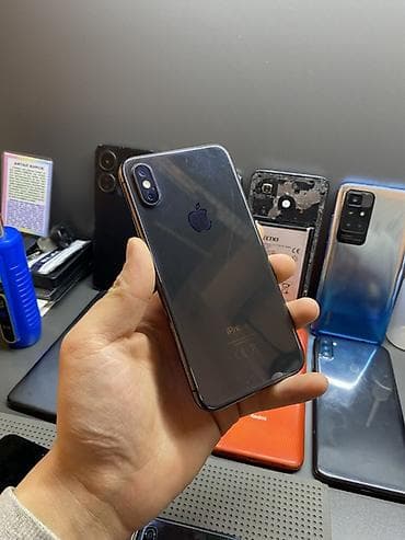 Уюлдук телефондор жана аксессуарлар: IPhone Xs, Жаңы, 64 ГБ, Space Gray, Заряддоочу түзүлүш, 74 % — 1