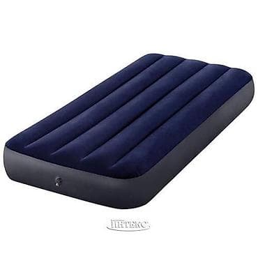 Односпальный надувной матрас Intex Classic Downy предлагает сочетание at lalafo.kg Односпальный надувной матрас Intex Classic Downy предлагает сочетание