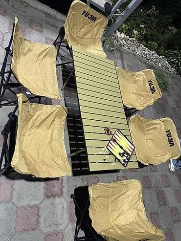 small table: Аренда!!! стул+стульчики для отдыха Кемпинговый комплект мебели для 6 — 2