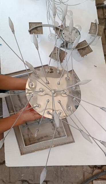 дешевые люстры бишкек: Люстры б/у 5шт за 4000сом как на фотке, комплектинде башка эч нерсе — 8