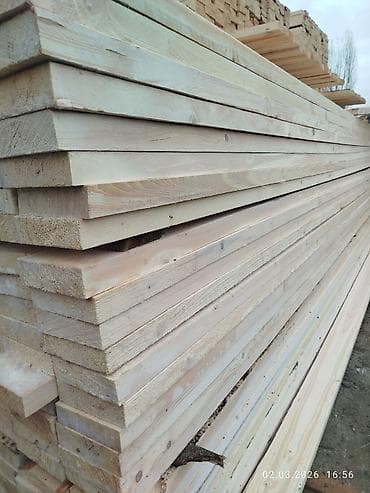 Доски, Обрезные, Для строительства, Сосна, Черновые at lalafo.kg Доски, Обрезные, Для строительства, Сосна, Черновые