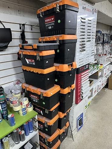 ящик пластиковые: Ящики для инструмента RODEX - Прочные пластиковые ящики с усиленными — 1