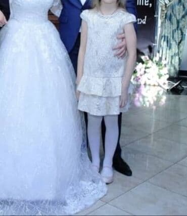 детское национальное платье: Детское платье, цвет - Золотой, Новый — 6