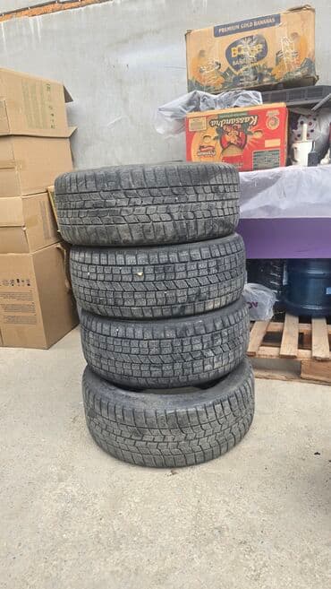 triangle шины: Шины 235 / 55 / R 19, Зима, Б/у, Комплект, Внедорожные (АТ/МТ), Triangle — 1