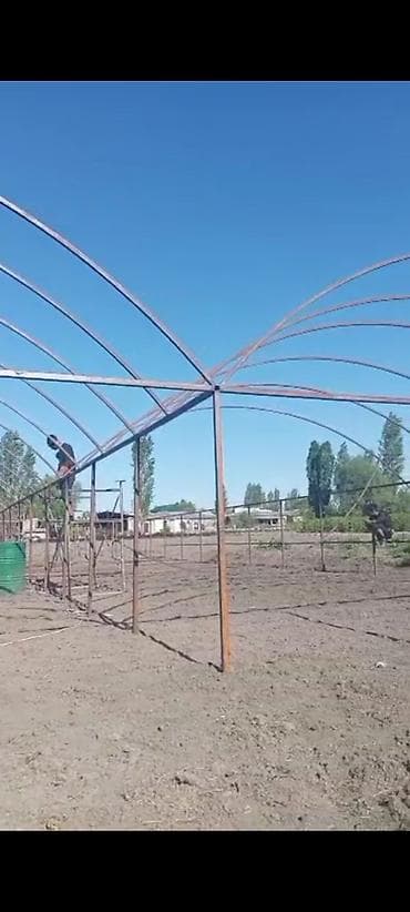 комод с доставкой: Теплица каркасная (ангарного типа) - Прочный металлический каркас из — 1