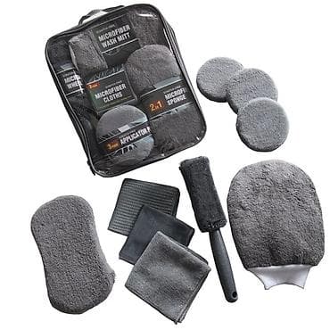 Аксессуарлар жана тюнинг: Набор для ухода за автомобилем из микрофибры, 9 предметов Комплект — 5